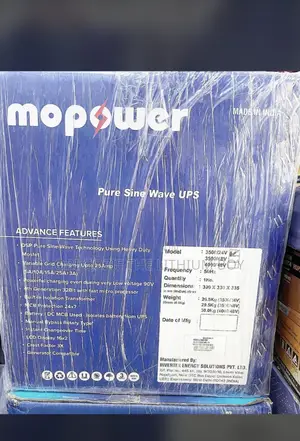3.5kva-24v Mopower Pure Sine Wave Inverter Still Available.