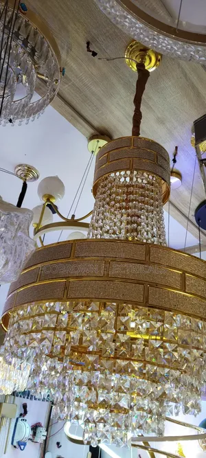 Gold Crystal Chandelier Light
