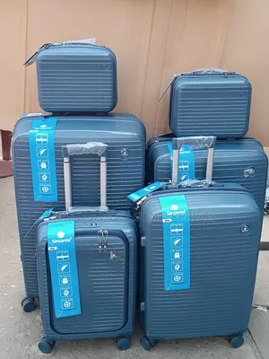 6 in 1 Set of Sensamite Unbreakable Propylene Rubber Luggage