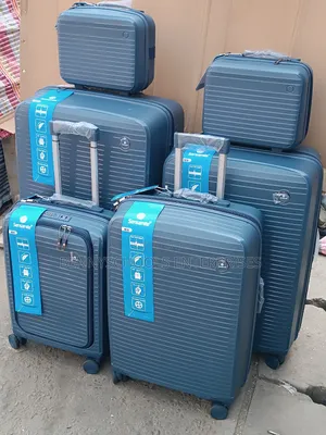 6 in 1 Set of Sensamite Unbreakable Propylene Rubber Luggage