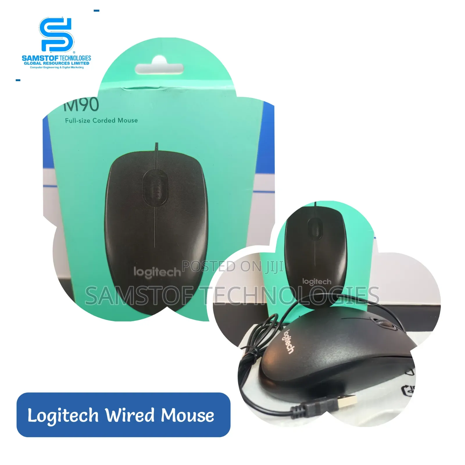 Logitech M90 Wired Mouse