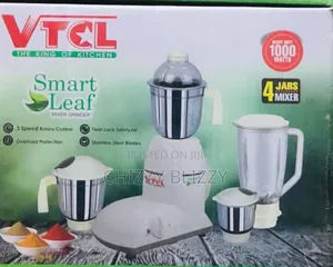 VTCL Blender, Mixer and Grinder Set With 4cups -1000watts