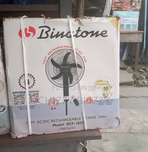 Binatone Rechargeable Standing Fan 1855