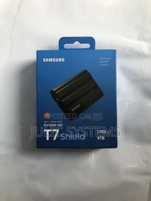 Samsung 4tb T7 Shield Portable SSD (Black)