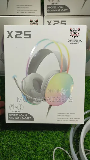 Onikuma X25 Professional Gaming Headset (Anc Microphone)
