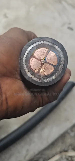 120mm 4c Nigeria Armoured Cable And Wires  , Pure Nigeria
