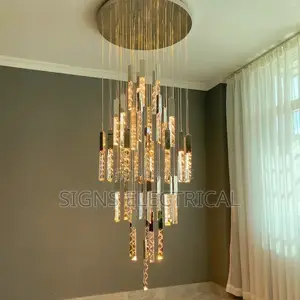 Modern Crystal Led Chandelier Nordic Indoor Light