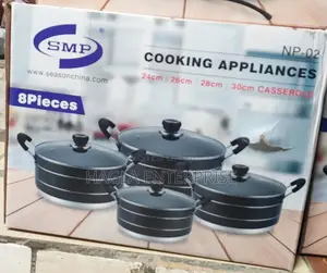 8 Pieces Non Stick Quality Pot