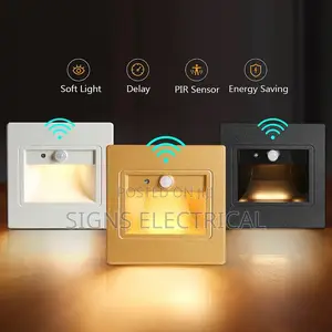 Lamp Recessed Intelligent Wall Lights Control+PIR Motion