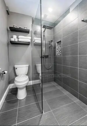 Toilet Frameless Glass Partition and Cubicle