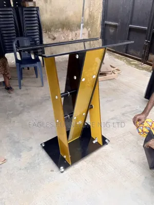 Quality Golden Glass Church Pulpit
