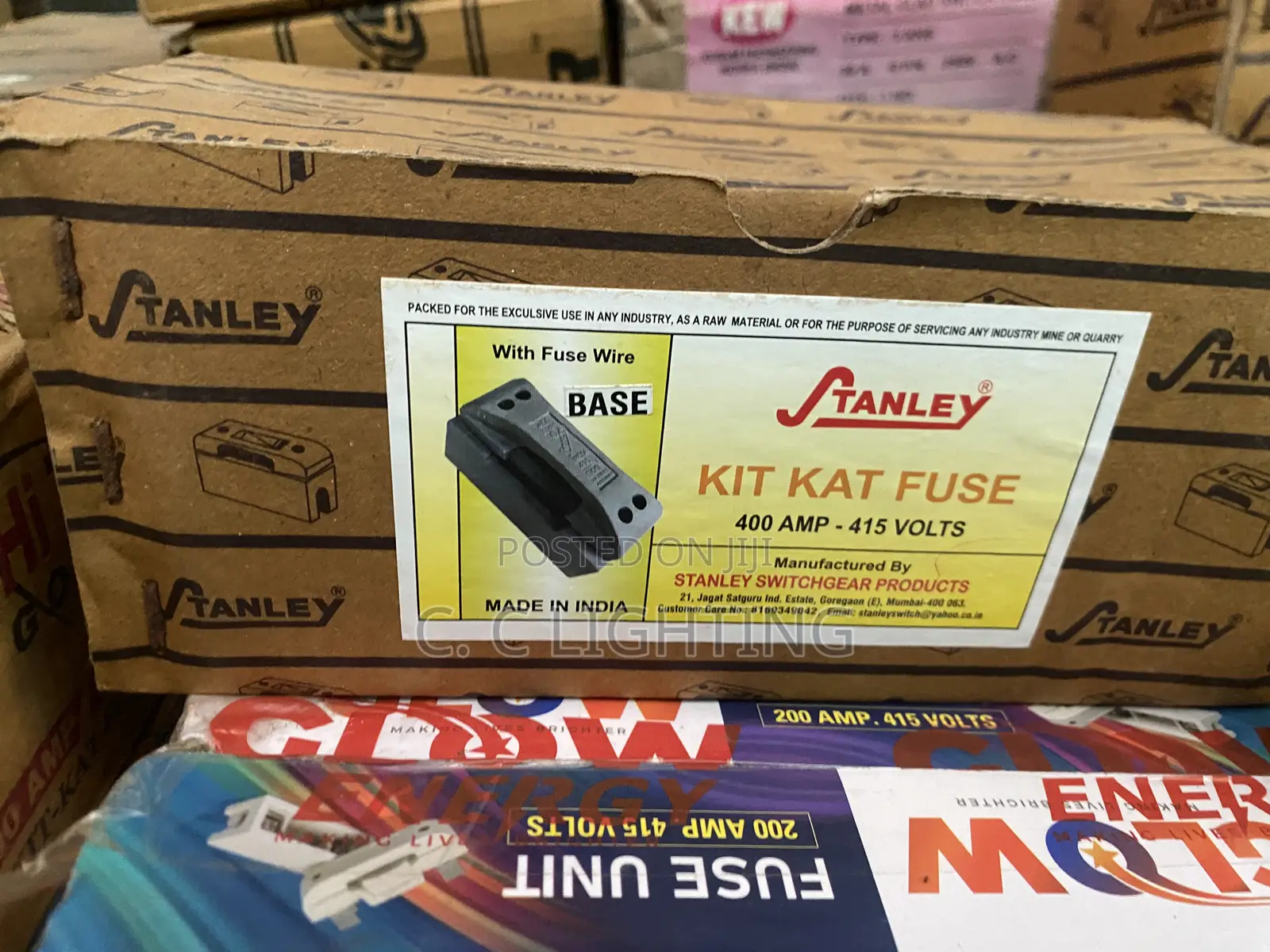 Cut Out Fuse And Base