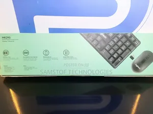 Mk 290 Logitech Wireless Combo Set Keyboard and Mouse