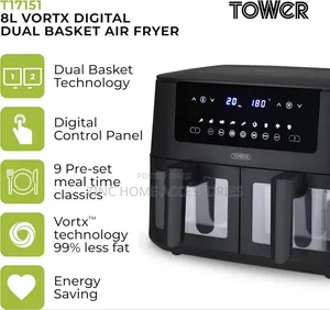 Tower Dual Basket Air Fryer