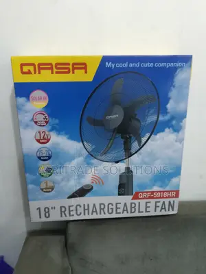 Cool Breeze Rechargable Fan 18inches Qasa