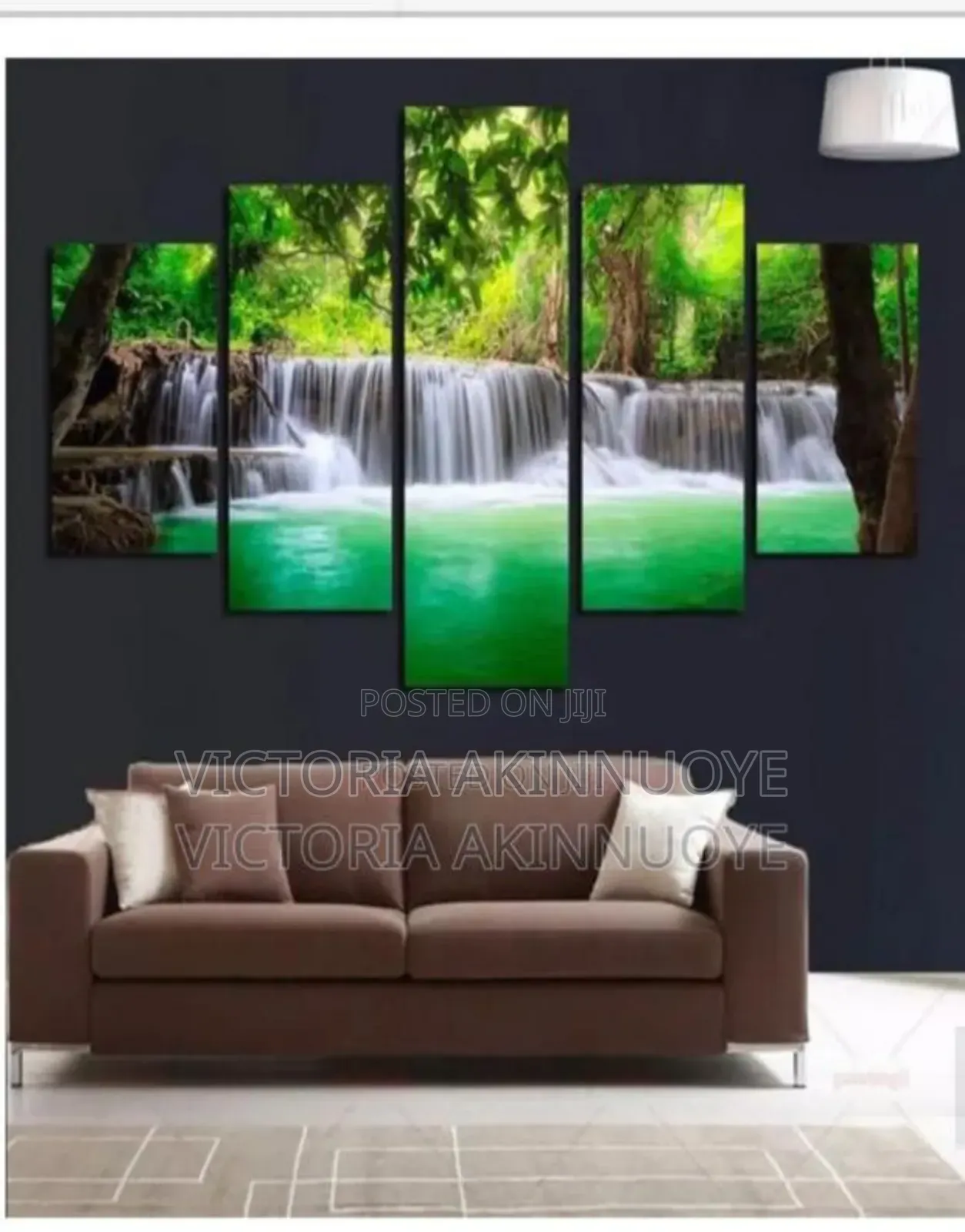 Waterfall Decorative Wall Frame