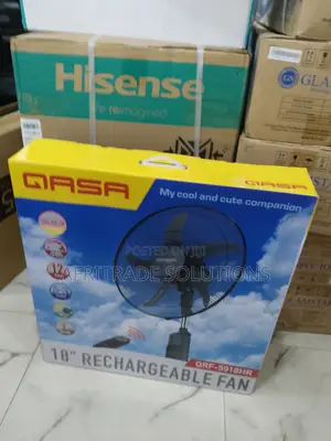 Brand New Rechargable Qasa Fan