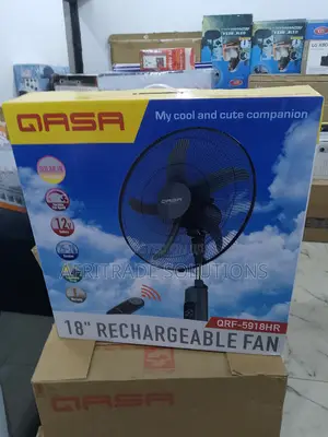 Qasa Fan Cooling Rechargable 18inches