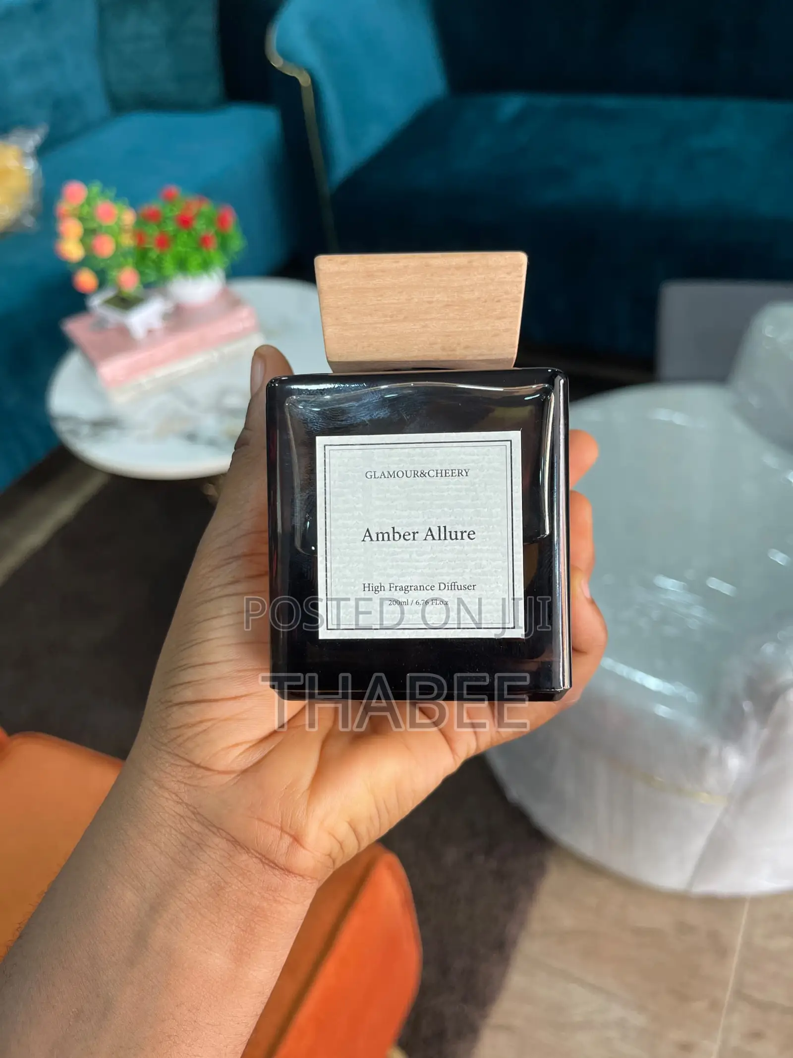 Glamour Cherry Amber Allure Reed Diffuser