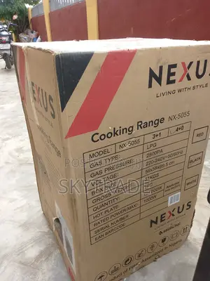 Nexus Gas Cooker (4) Burner + Oven