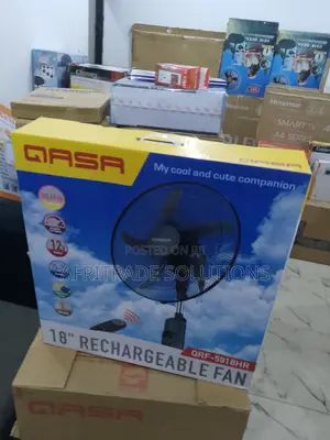 Top Qaulity Rechargable Fan 18inches Qasa