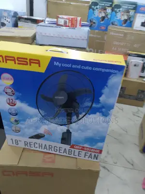 Silent Rechargable Qasa Fan 18inches