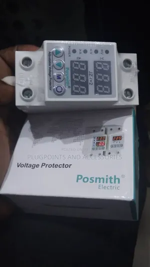Posmith Circuit Breaker Adjustable Voltage Protector 63A