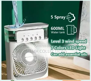 Mini Air Conditioning Rechargeable Fan