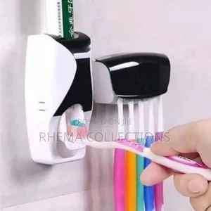 Toothpaste Dispenser Brush Holder