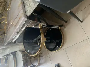 Black and Gold Centre Table