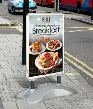 Standing Display Board. (AQ)