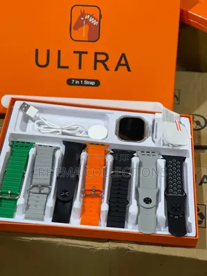 7in1 Ultra 2.01 Waterproof Multi Straps Smart Watch