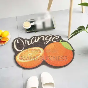 Orange Design Antislip Mat