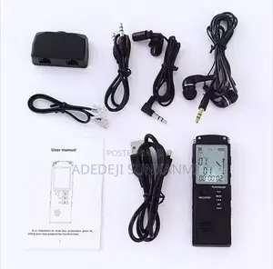 Professional 8GB Time Display Voice Audio Recorder