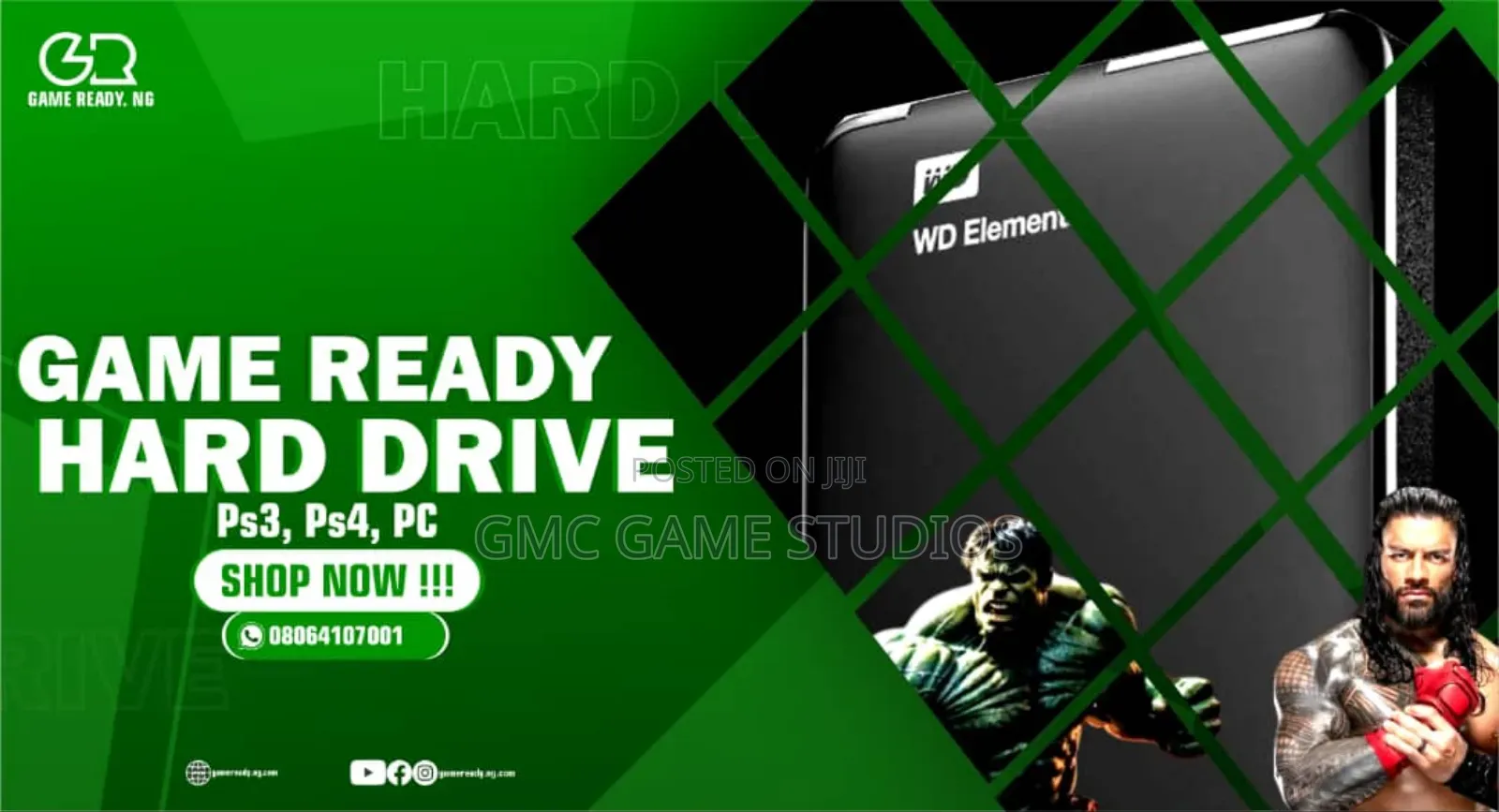 Latest PC Games Loaded in Hard Drive