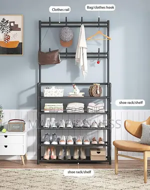 Shoe/Coat Rack (5 Layer, 80cm)