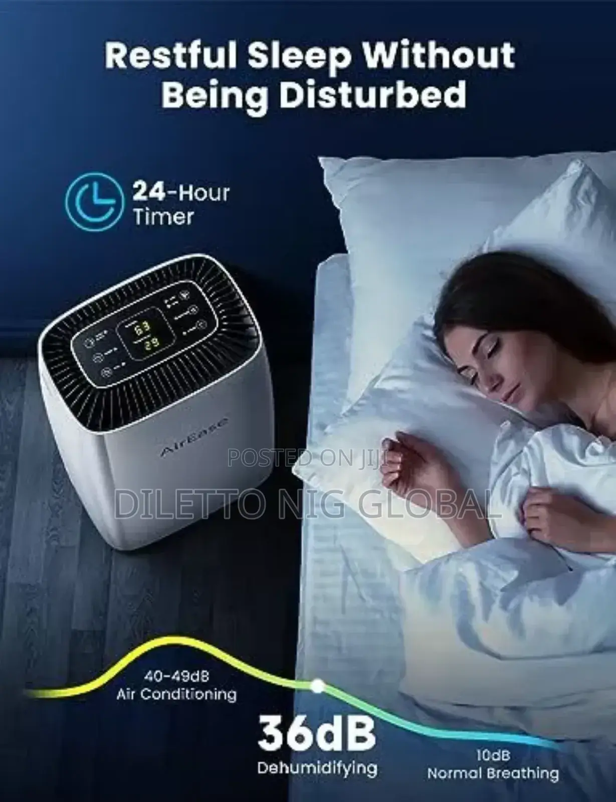 Air Ease 12l Digital Dehumidifier