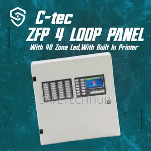C-tec Zfp 4 Loop Fire Alarm Addressable Panel