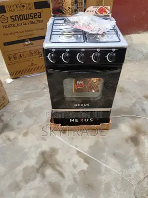 Oven + Four Burner Gas Cooker Nexus
