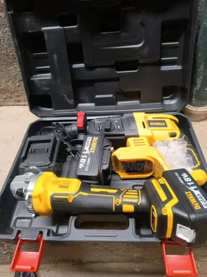 Heavy Duty Cordless Grinder X Hammer Drill 118v