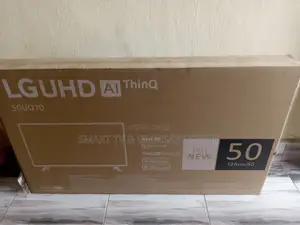 Smart Tv 50 Inches Frameless With Amazing Application *