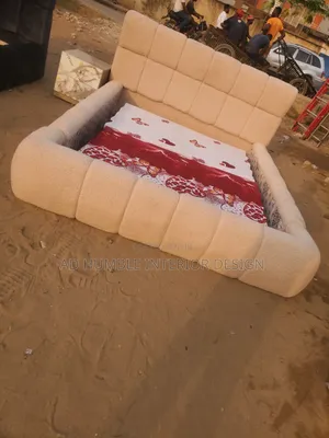 Cream Upholstery Bedframe