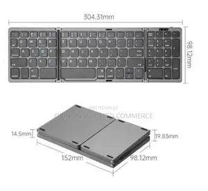 Foldable Bluetooth Keyboard