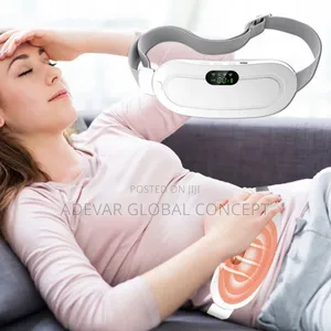 Women Heating Pain Relief Menstrual Massager Ladies Cramps