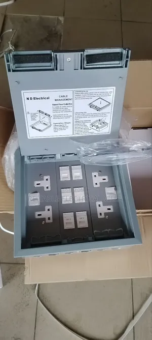 Floor Socket Box With 6 Data