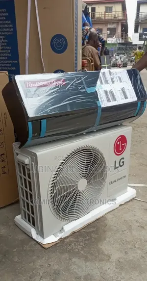 Brand New LG 1.5hp Black Mirror Inverter Split Unit Ac✓Coper