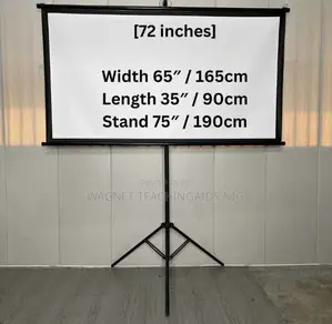 72 By 72 Inches Tripod Screen