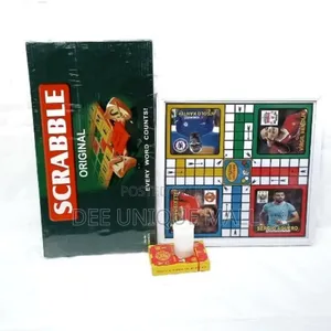 Scrable + Ludo+ Whot Card Games