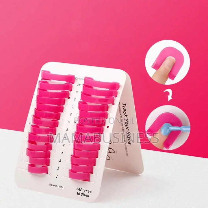 26pcs Reusable Nail Polish Overflow Clips/Guards
