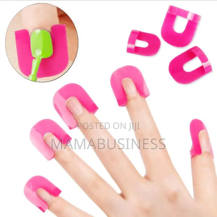 26pcs Reusable Nail Polish Overflow Clips/Guards